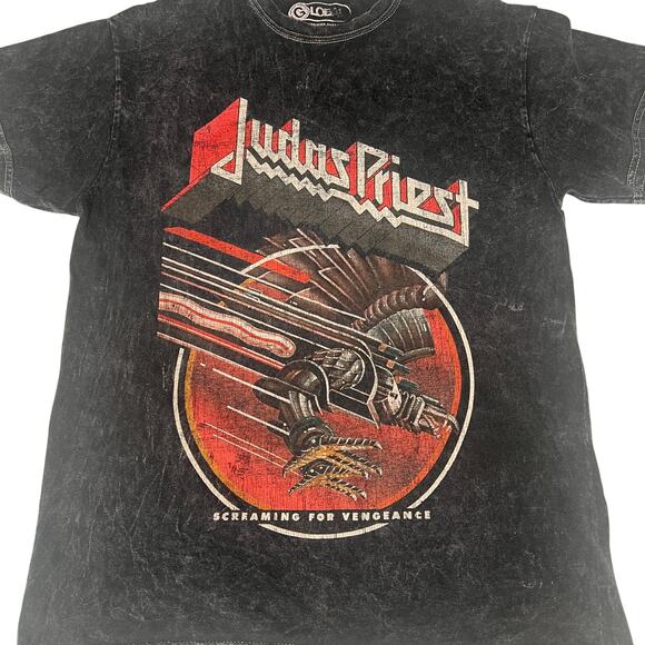 Judas Priest official band tee men’s large 100% Cotton - Picture 2 of 3